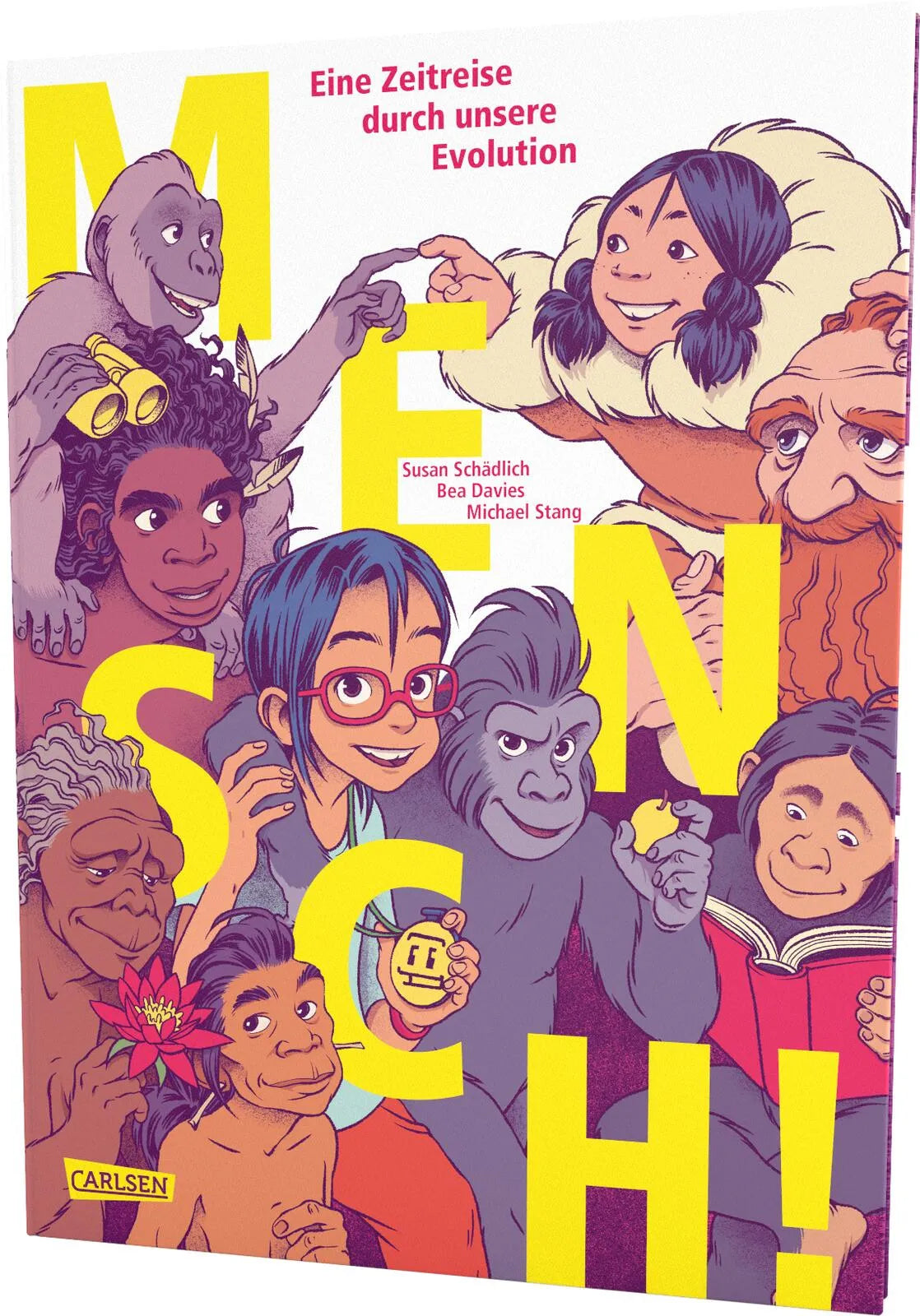 Buchcover von 'MENSCH!' - Gebundene Ausgabe von Susan Schädlich