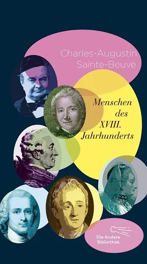 Buchcover von 'Menschen des XVIII. Jahrhunderts' - Gebundene Ausgabe von Charles-Augustin Sainte-Beuve