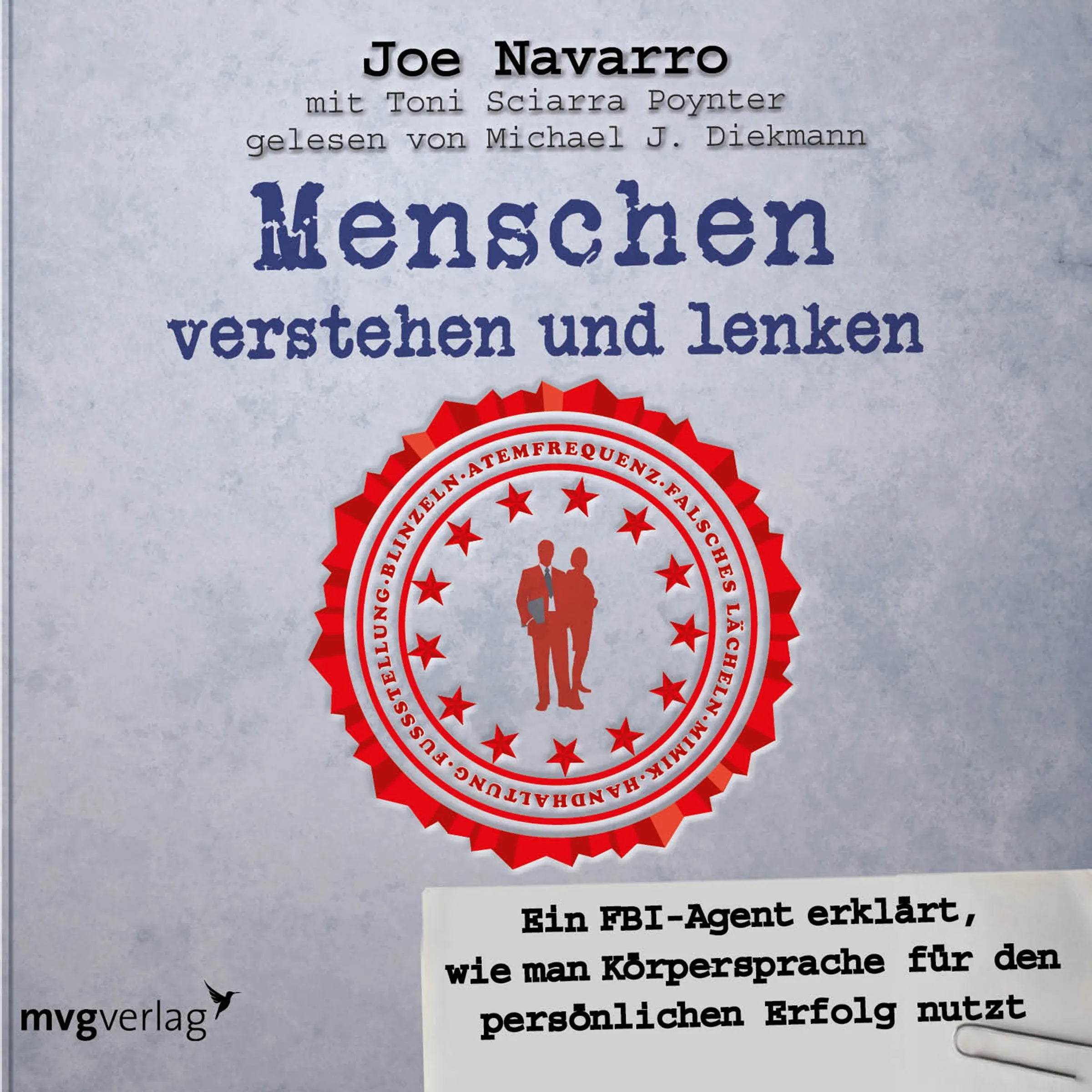 Buchcover von 'Menschen verstehen und lenken' - Hörbuch (CD) von Joe Navarro
