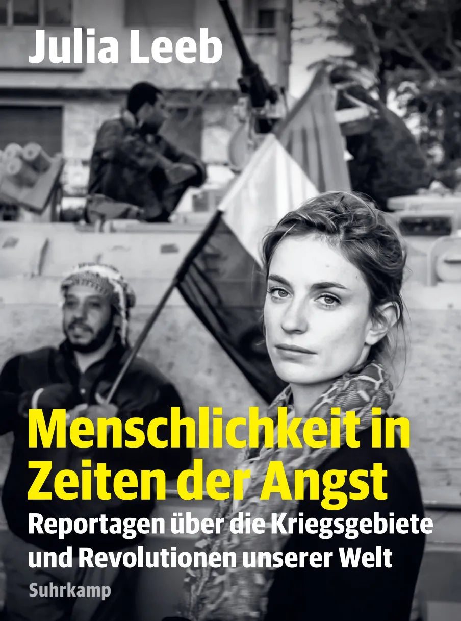 Buchcover von 'Menschlichkeit in Zeiten der Angst' - Gebundene Ausgabe von Julia Leeb