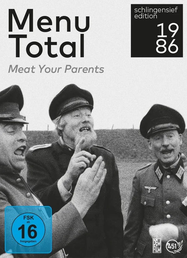 Menu Total - Meat Your Parents - DVD
