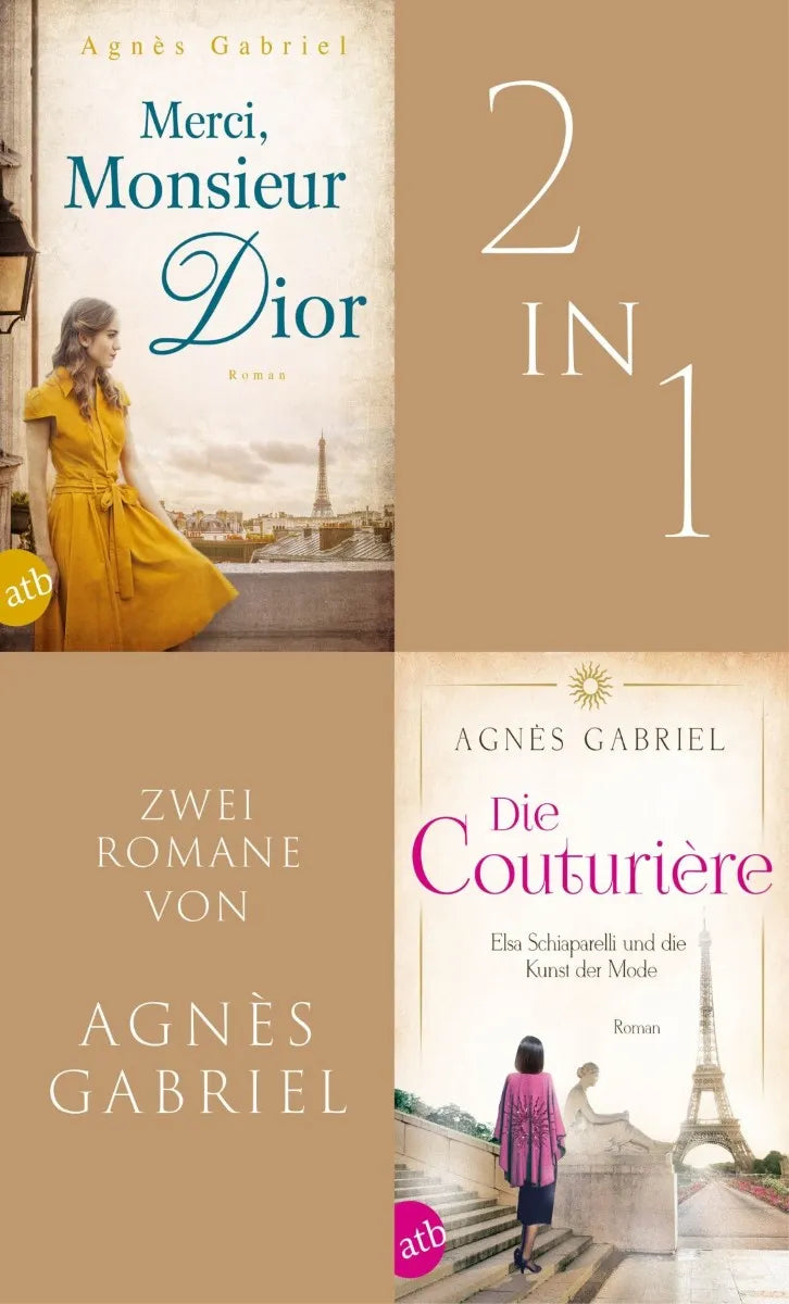 Cover: Merci, Monsieur Dior & Die Couturière (E-Book) von Agnès Gabriel