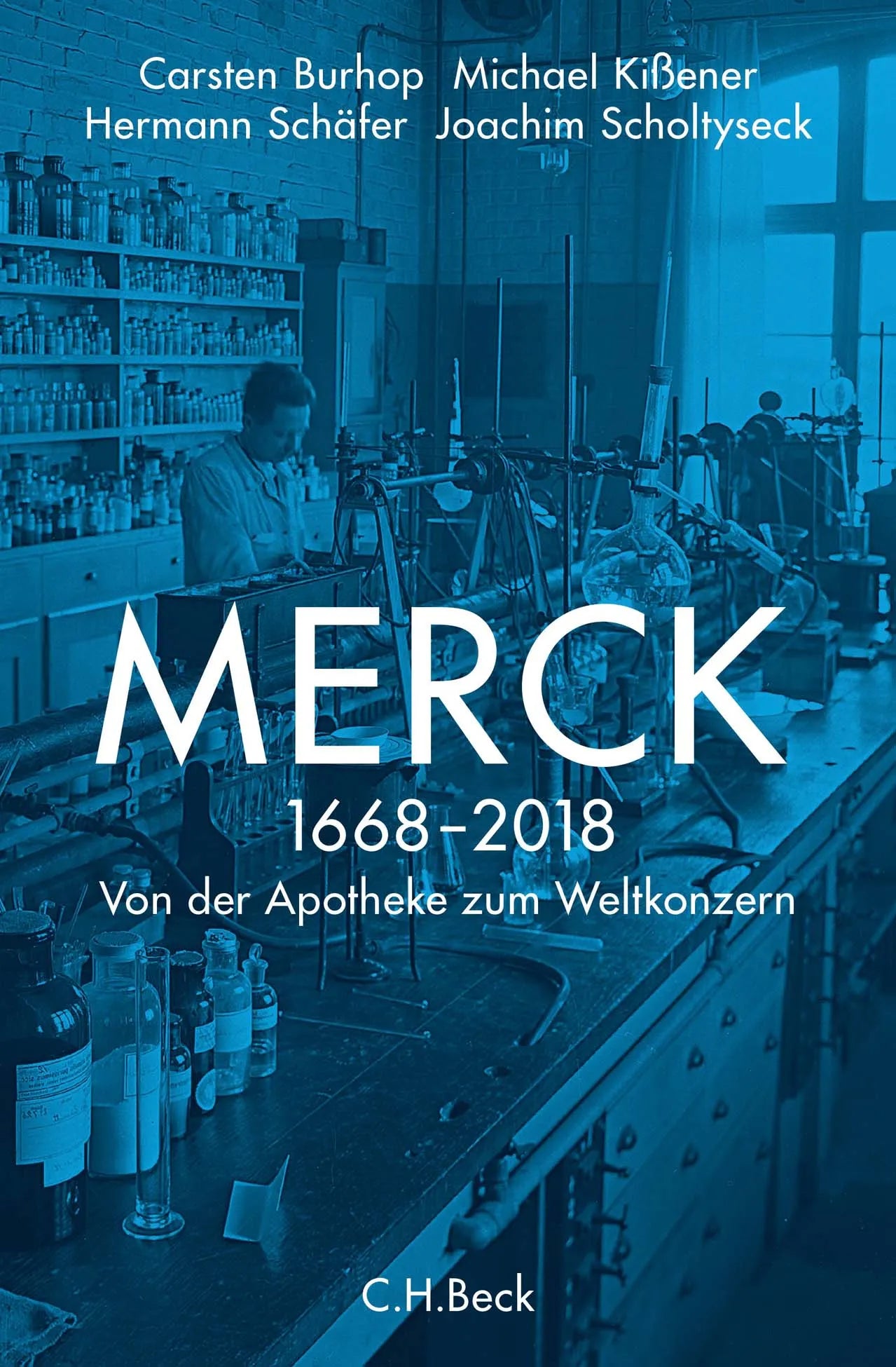 Buchcover von 'Merck' - Gebundene Ausgabe von Carsten Burhop
