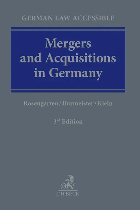Buchcover von 'Mergers and Acquisitions in Germany' - Gebundene Ausgabe von Joachim Rosengarten