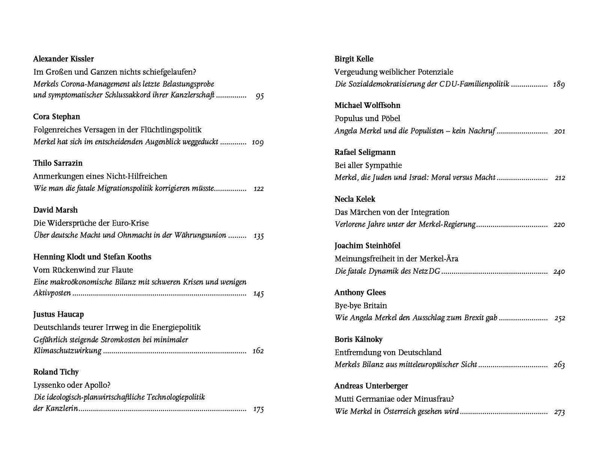 Detailansicht: Merkel - Die kritische Bilanz von 16 Jahren Kanzlerschaft (Taschenbuch)