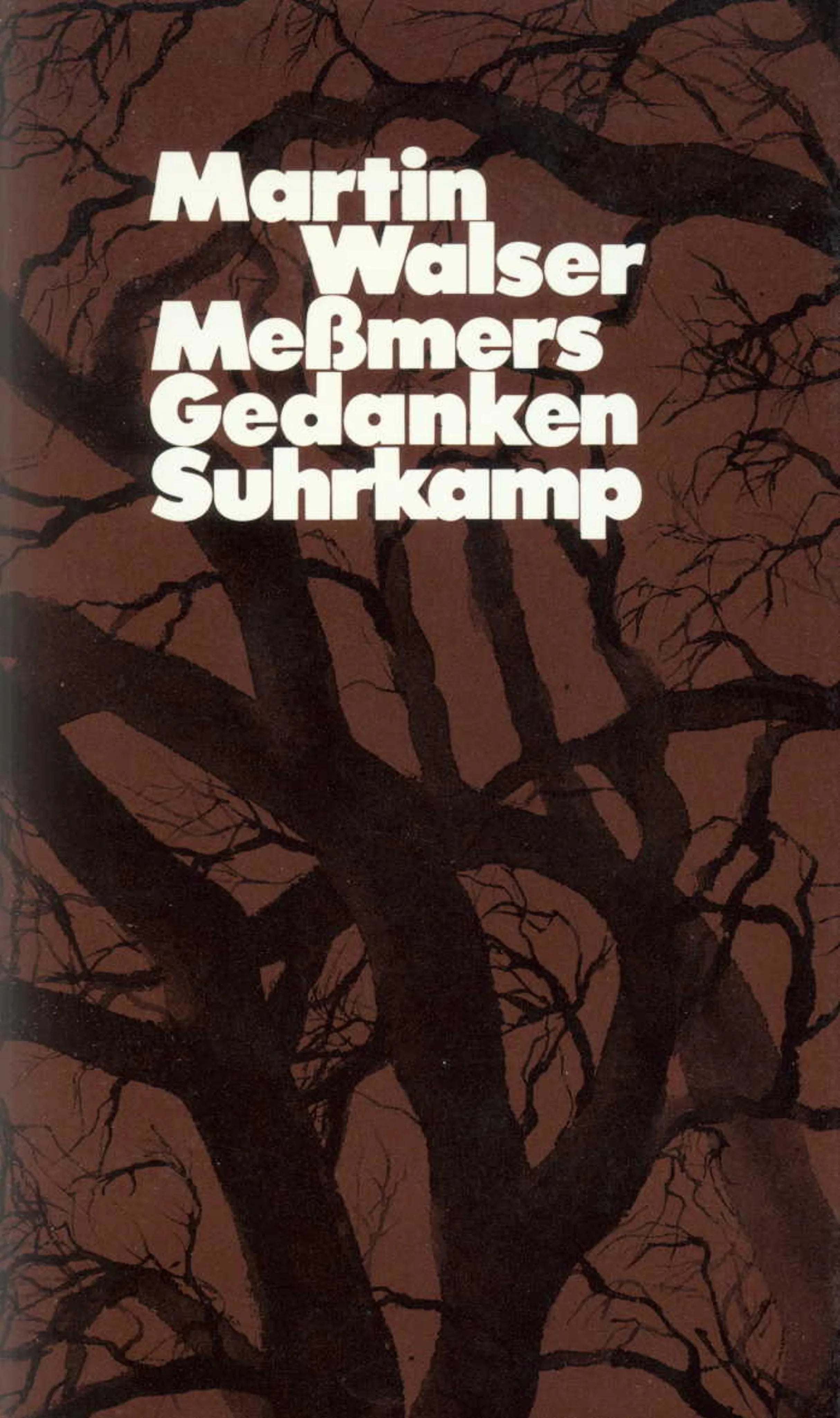 Buchcover von 'Meßmers Gedanken' - Gebundene Ausgabe von Martin Walser