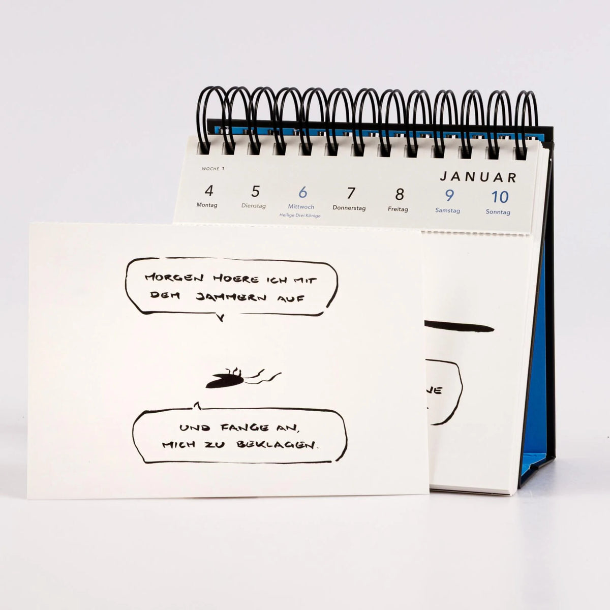 meta bene Postkartenkalender 2027 – Ansicht