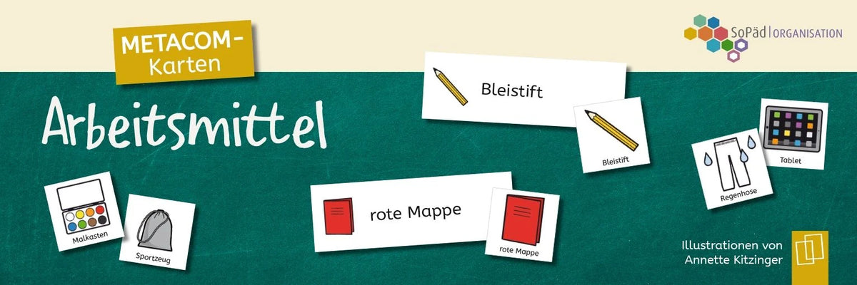 Lernspiel: METACOM-Karten: Arbeitsmittel