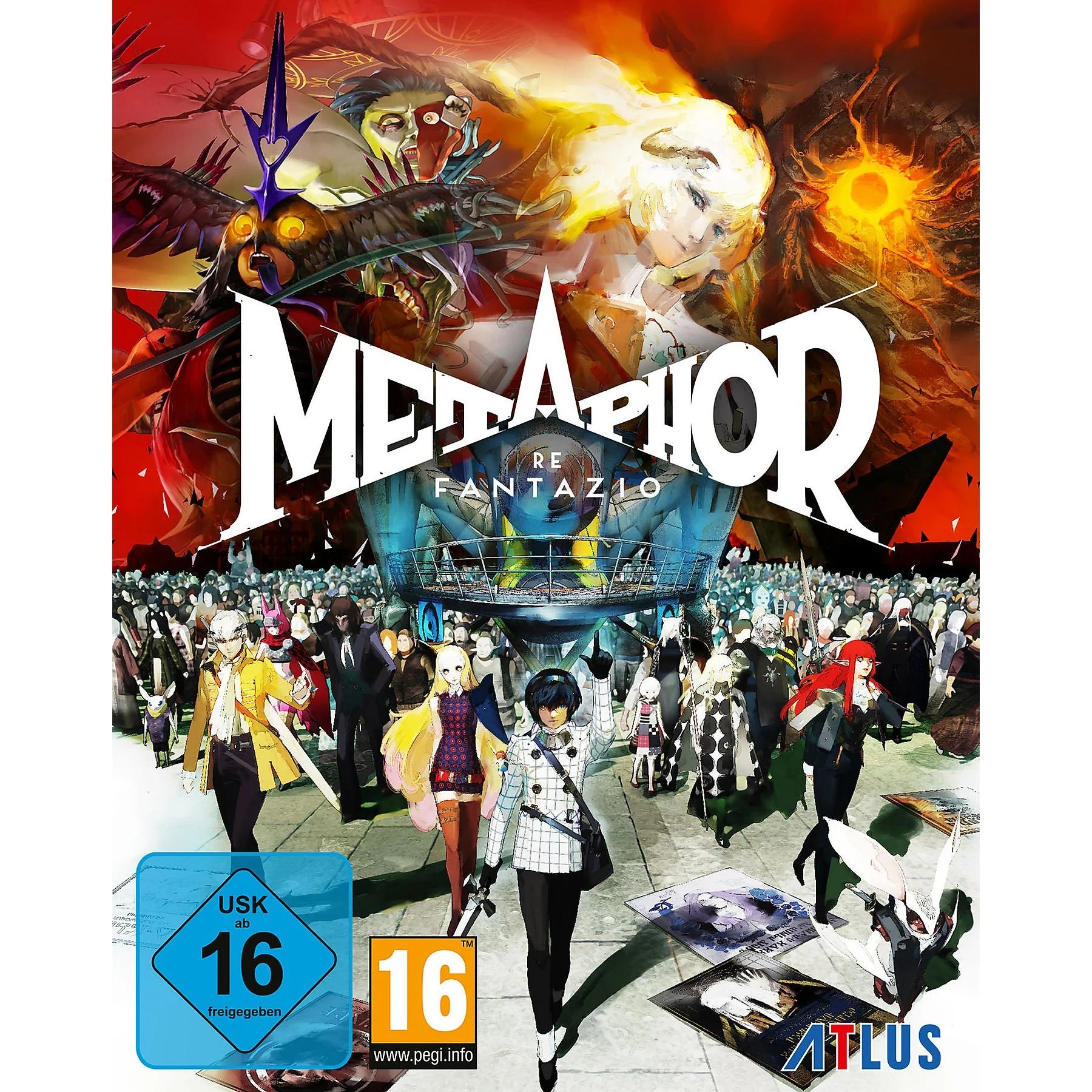 Metaphor ReFantazio Digipak Code in a Box PC Spiel Fantasy Rollenspiel Edition