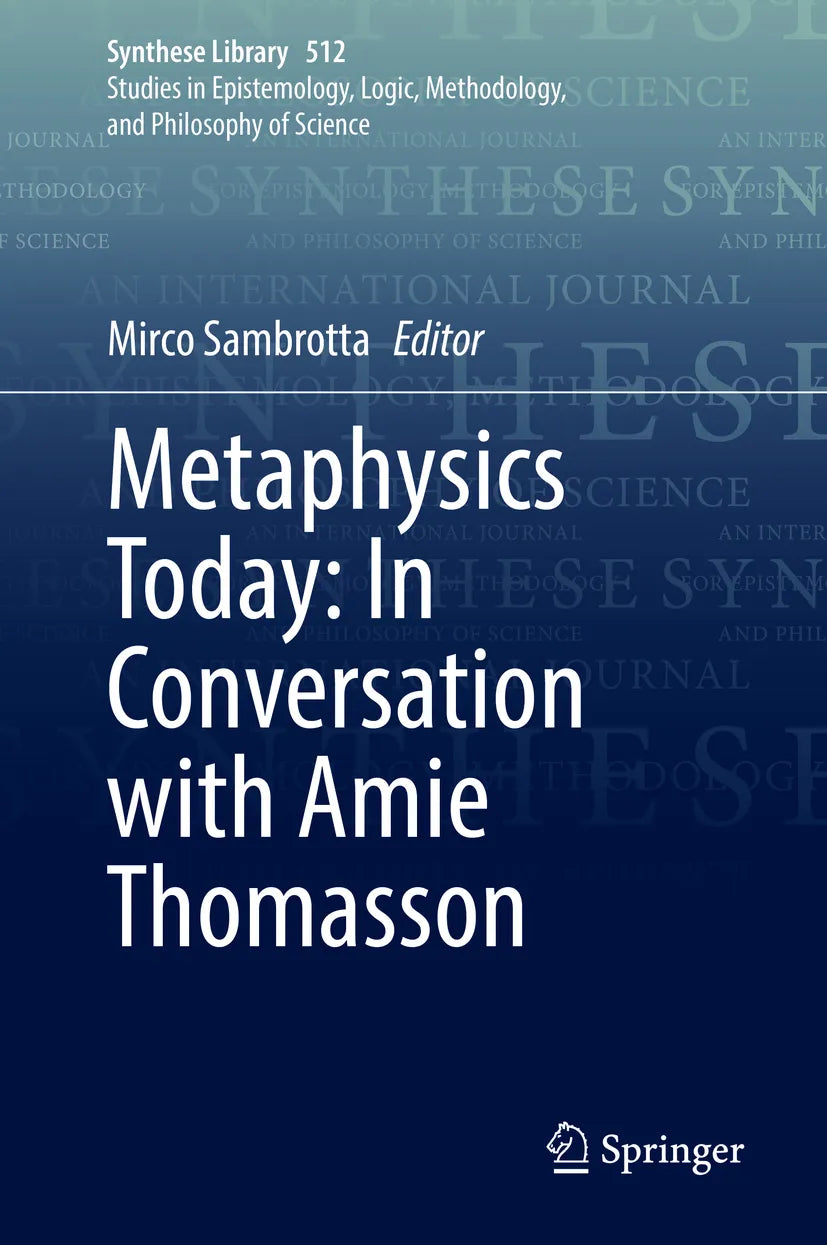 Cover: Metaphysics Today: In Conversation with Amie Thomasson (E-Book)