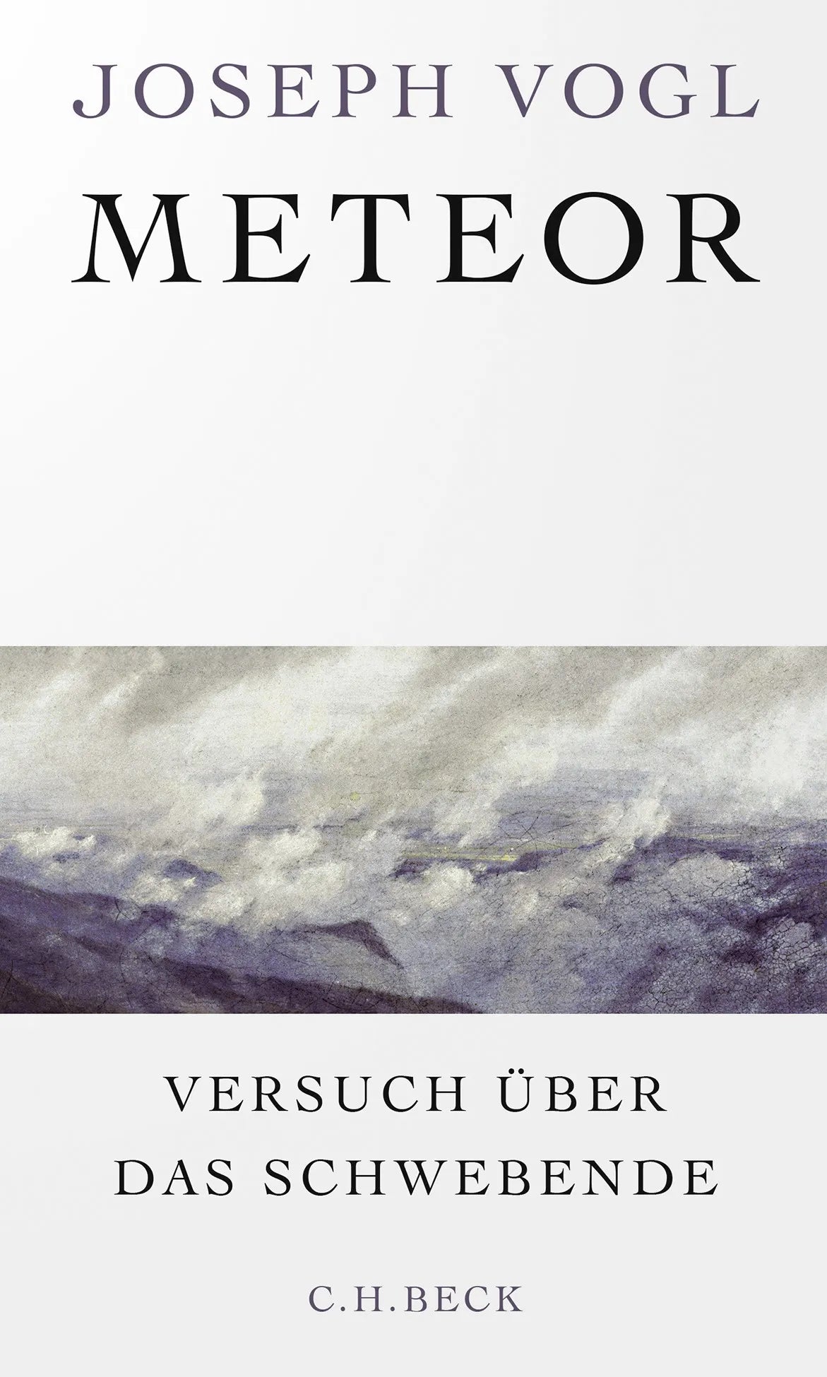 Cover: Meteor (Hardcover) von Joseph Vogl