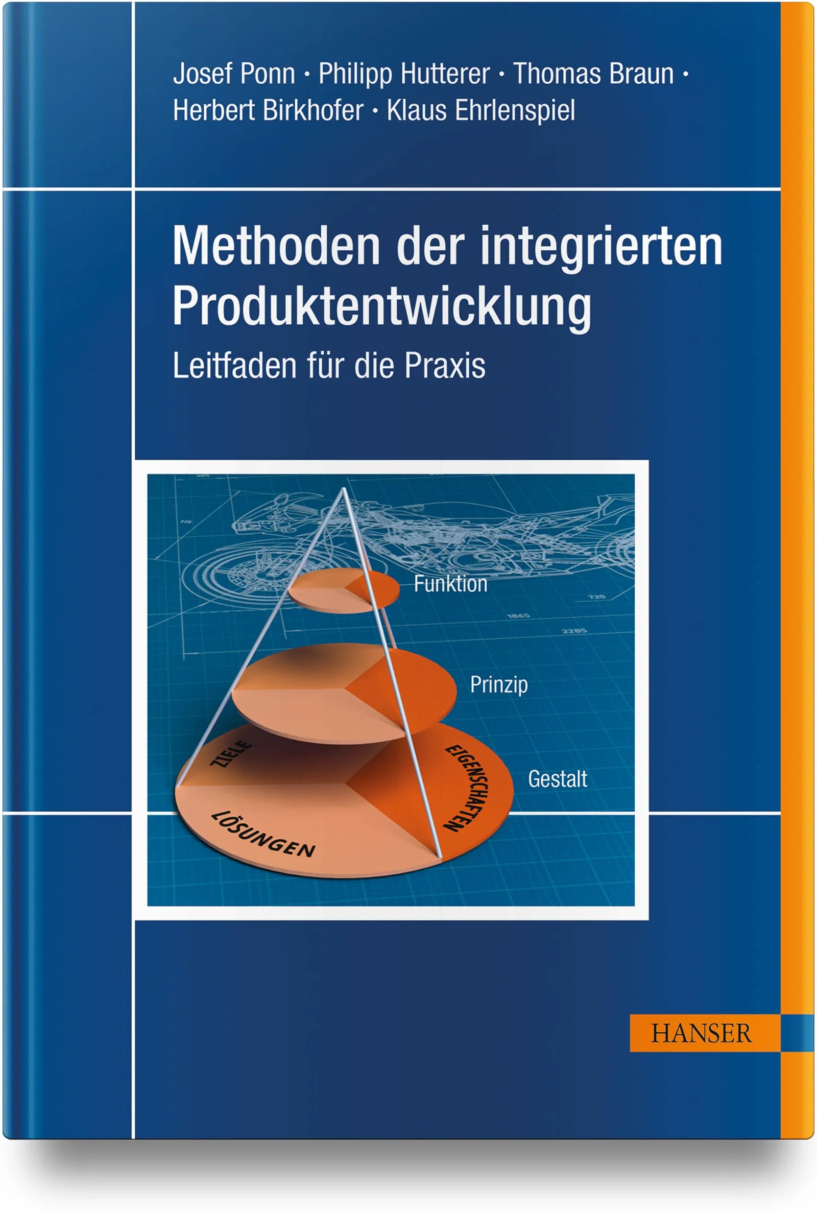 Buchcover von 'Methoden der integrierten Produktentwicklung' - Gebundene Ausgabe von Josef Ponn