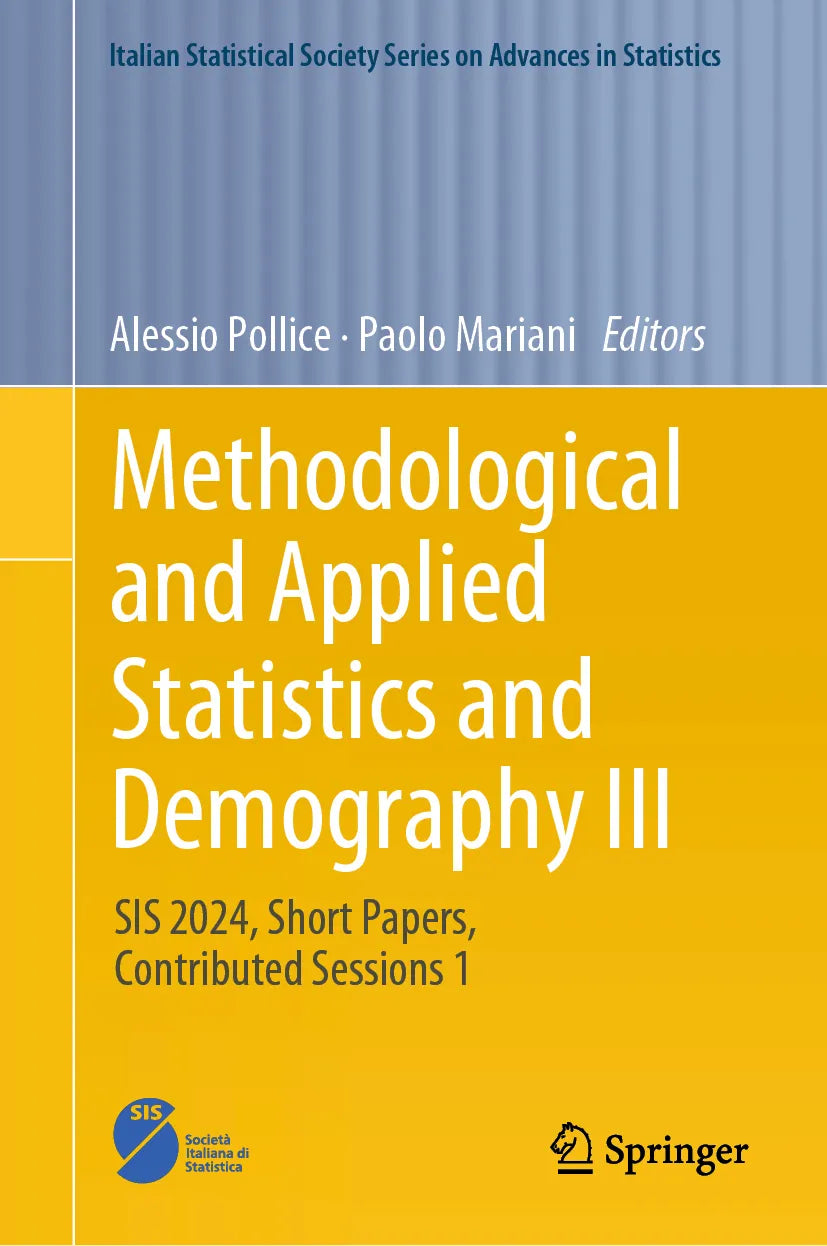 Cover: Methodological and Applied Statistics and Demography III (E-Book)