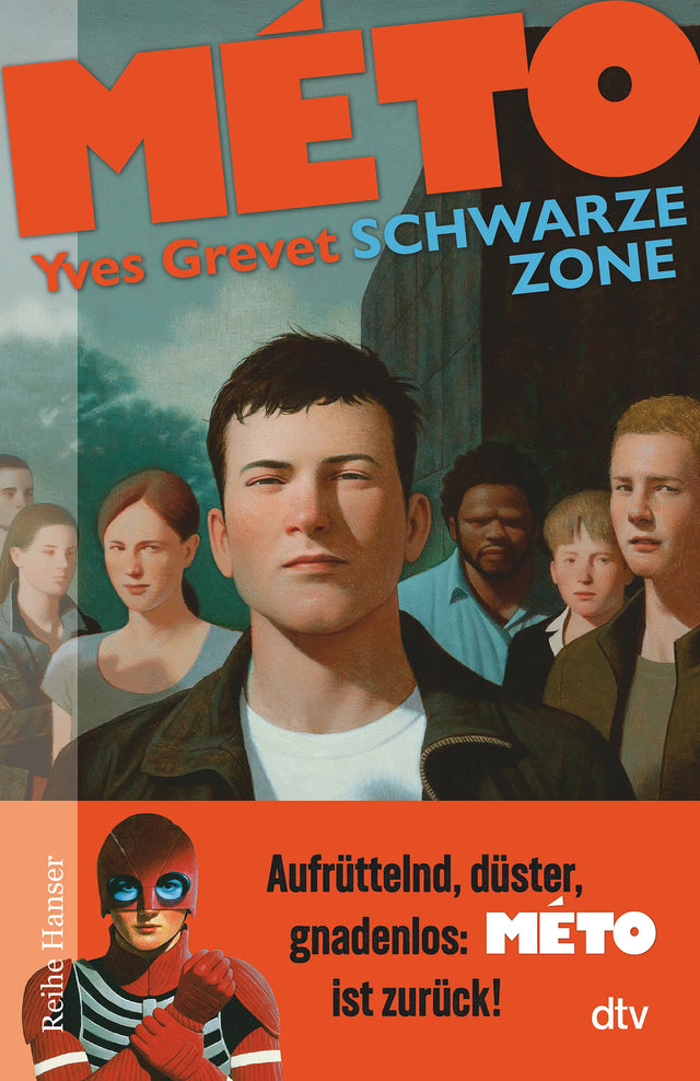 Buchcover von 'MÉTO Schwarze Zone' - Paperback von Yves Grevet
