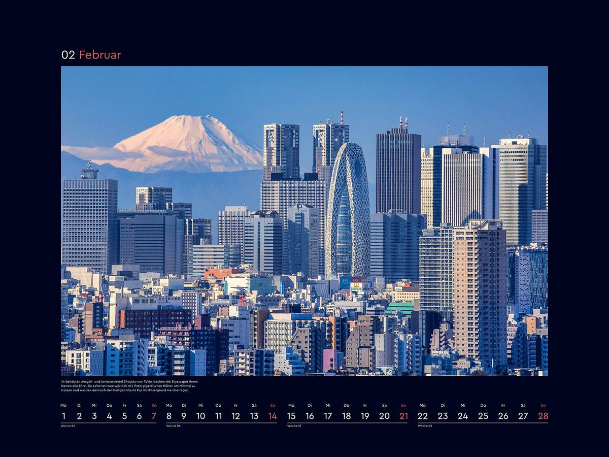 Metropolen - KUNTH Wandkalender 2027 – Ansicht