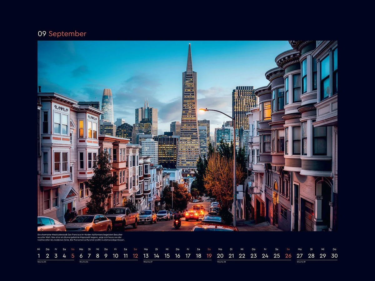 Metropolen - KUNTH Wandkalender 2027 – Ansicht