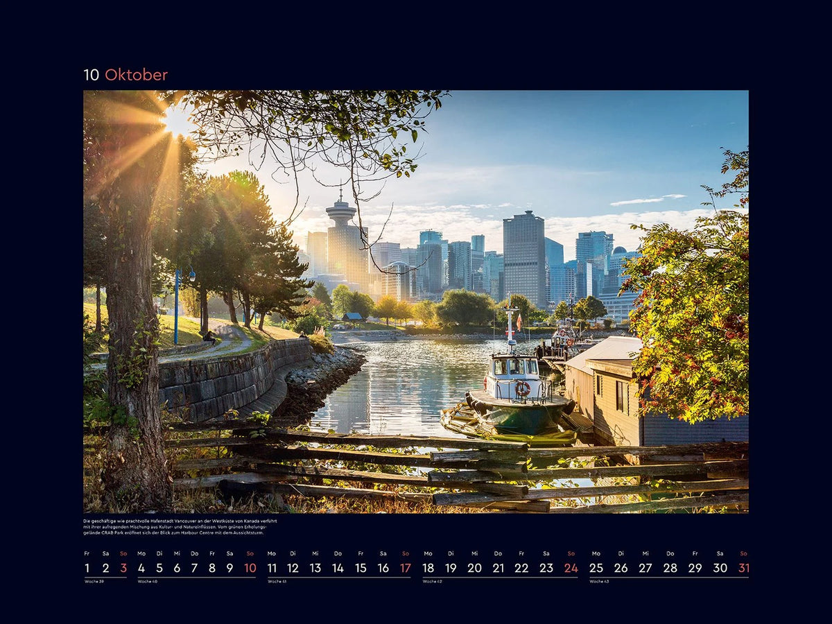 Metropolen - KUNTH Wandkalender 2027 – Ansicht