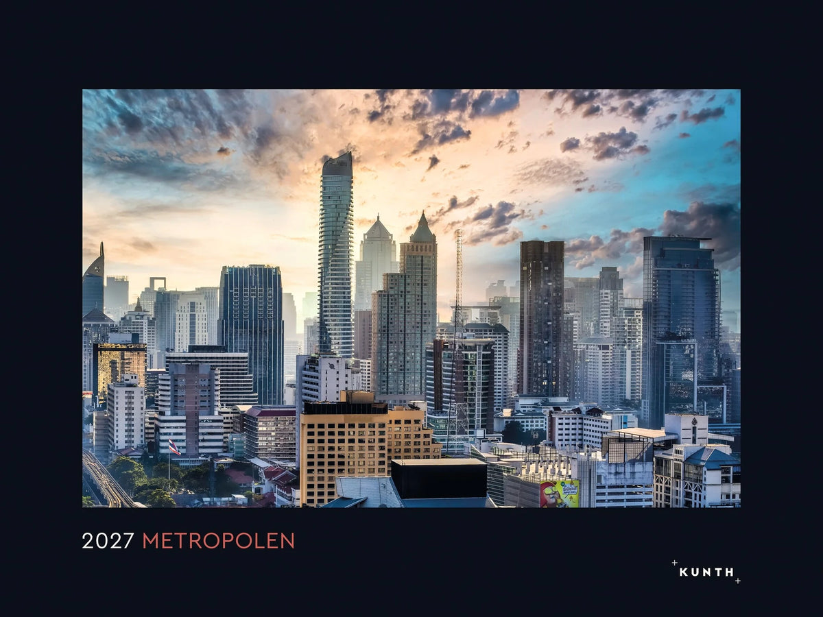 Wandkalender: Metropolen - KUNTH Wandkalender 2027