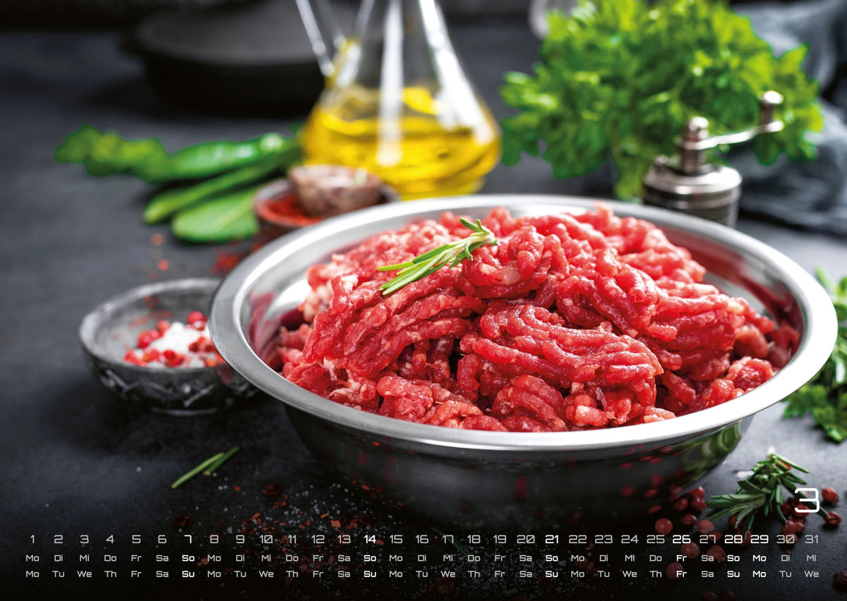 Mettkalender - Alles wird aus Hack gemacht - 2027 - Kalender DIN A3 – Ansicht