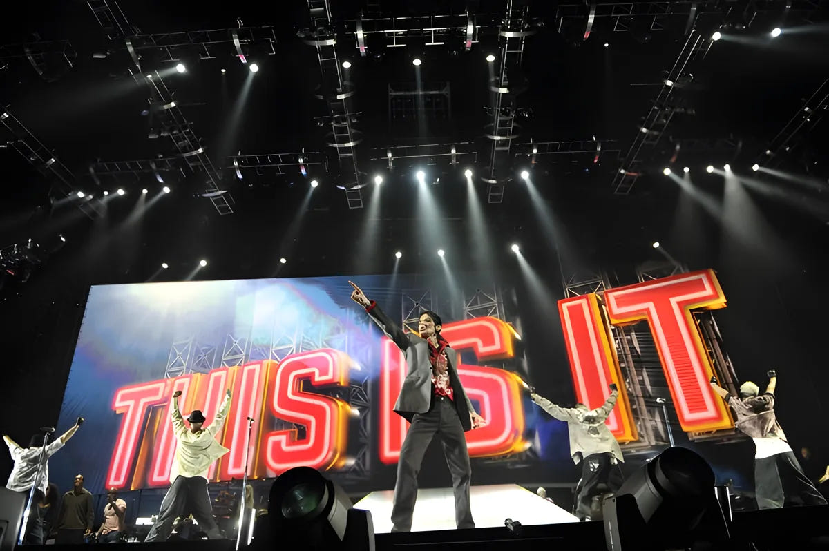 Filmszene 1 aus Michael Jackson: This is it – DVD. Regie: Kenny Ortega