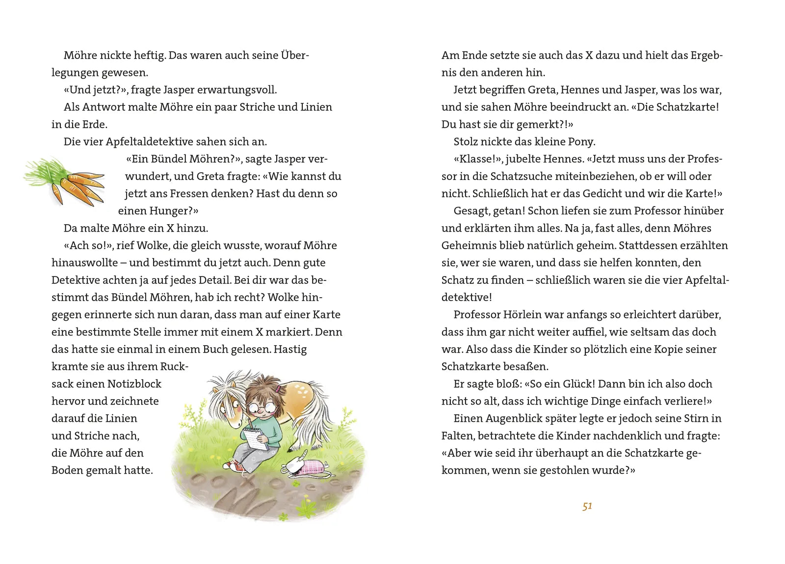 Produktansicht: Inspektor Möhre - Ein Fall für vier Hufe: Auf großer Fahrt (Gebundene Ausgabe)