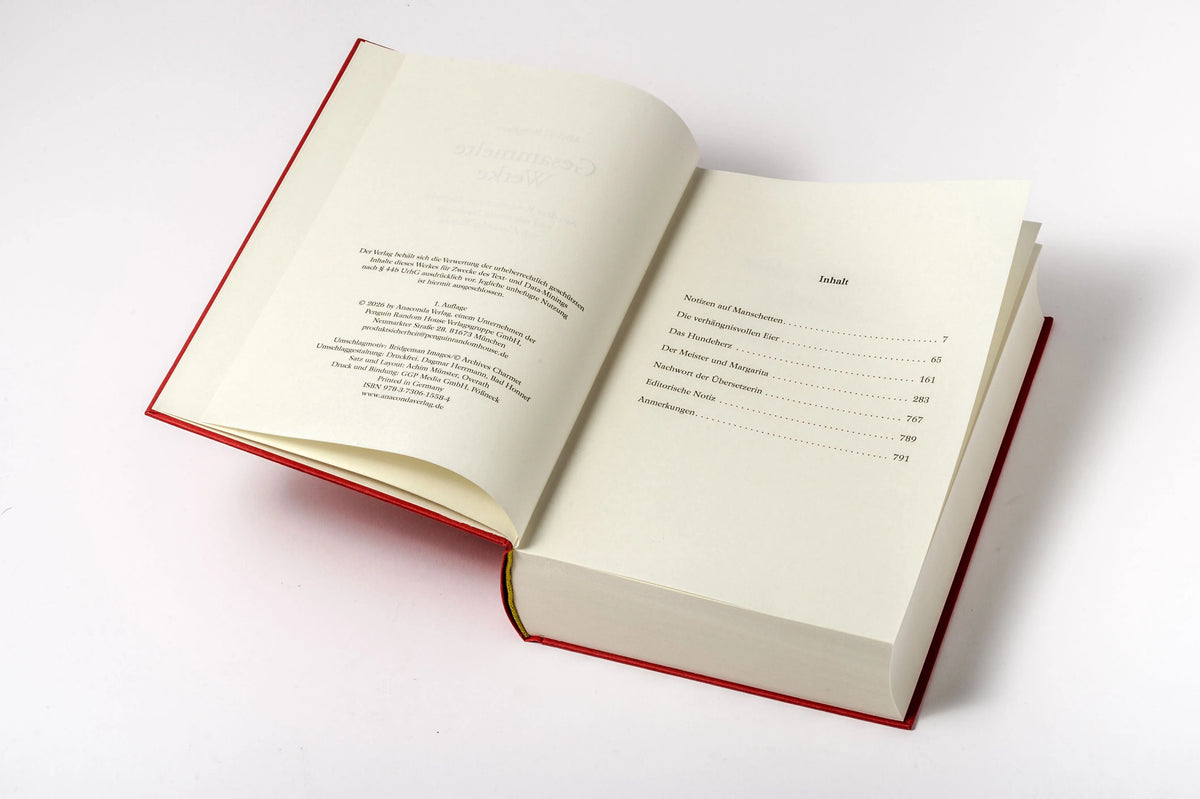 Detailansicht: Michail Bulgakow, Gesammelte Werke (Hardcover)
