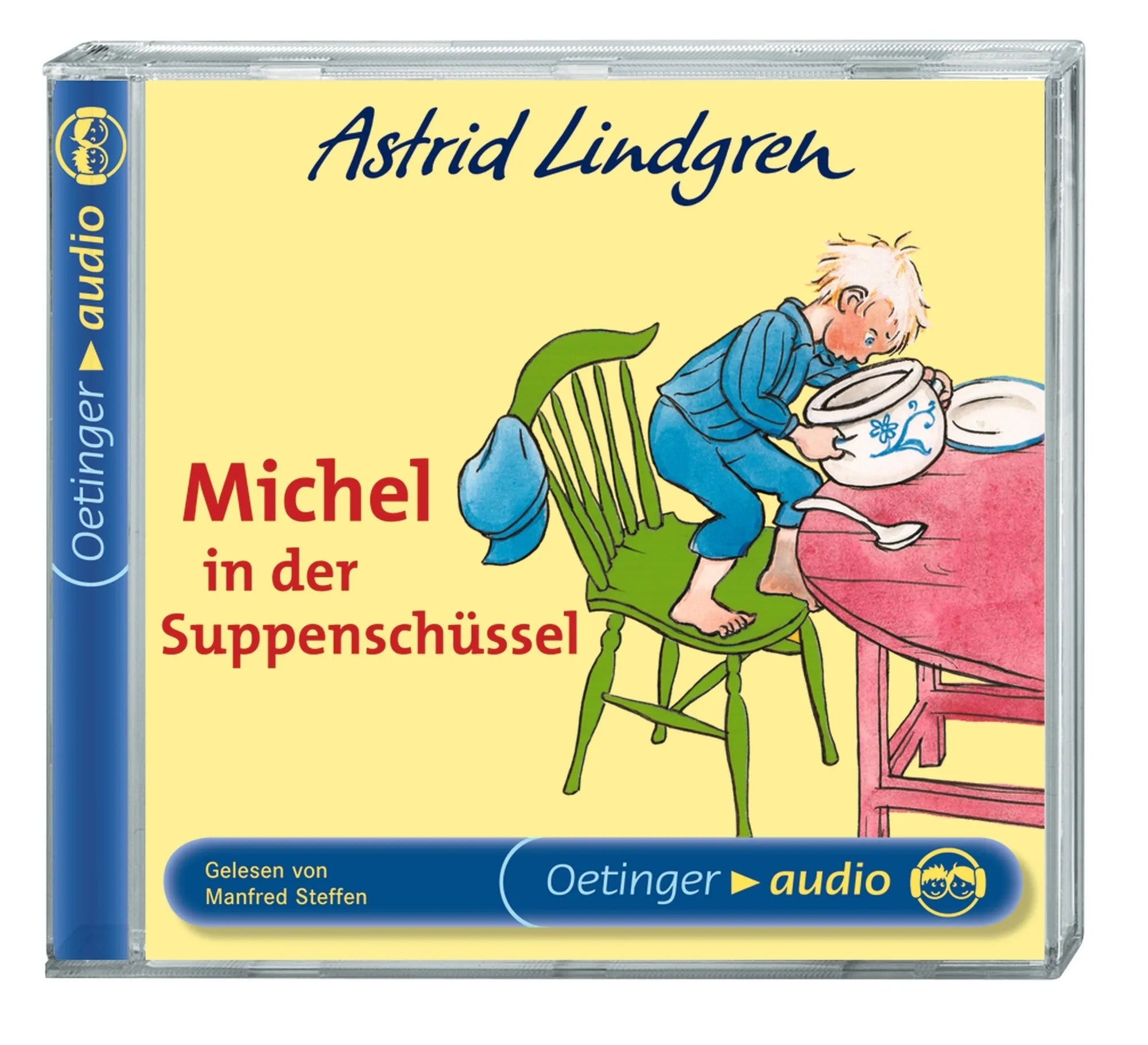 Produktansicht: Michel aus Lönneberga 1. Michel in der Suppenschüssel. Hörbuchklassiker (Hörbuch (CD))