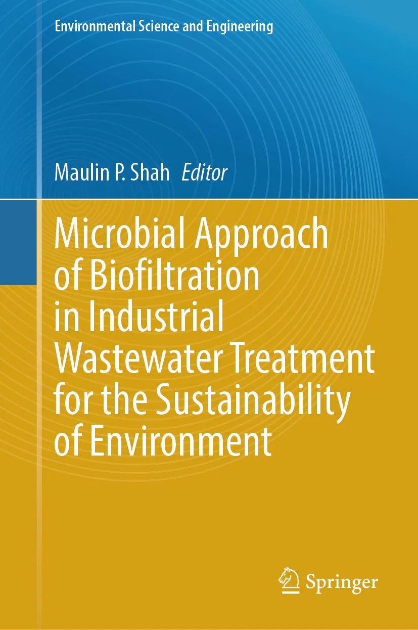 Cover: Microbial Approach of Biofiltration in Industrial Wastewater Treatment for the Sustainability of Environment (E-Book)