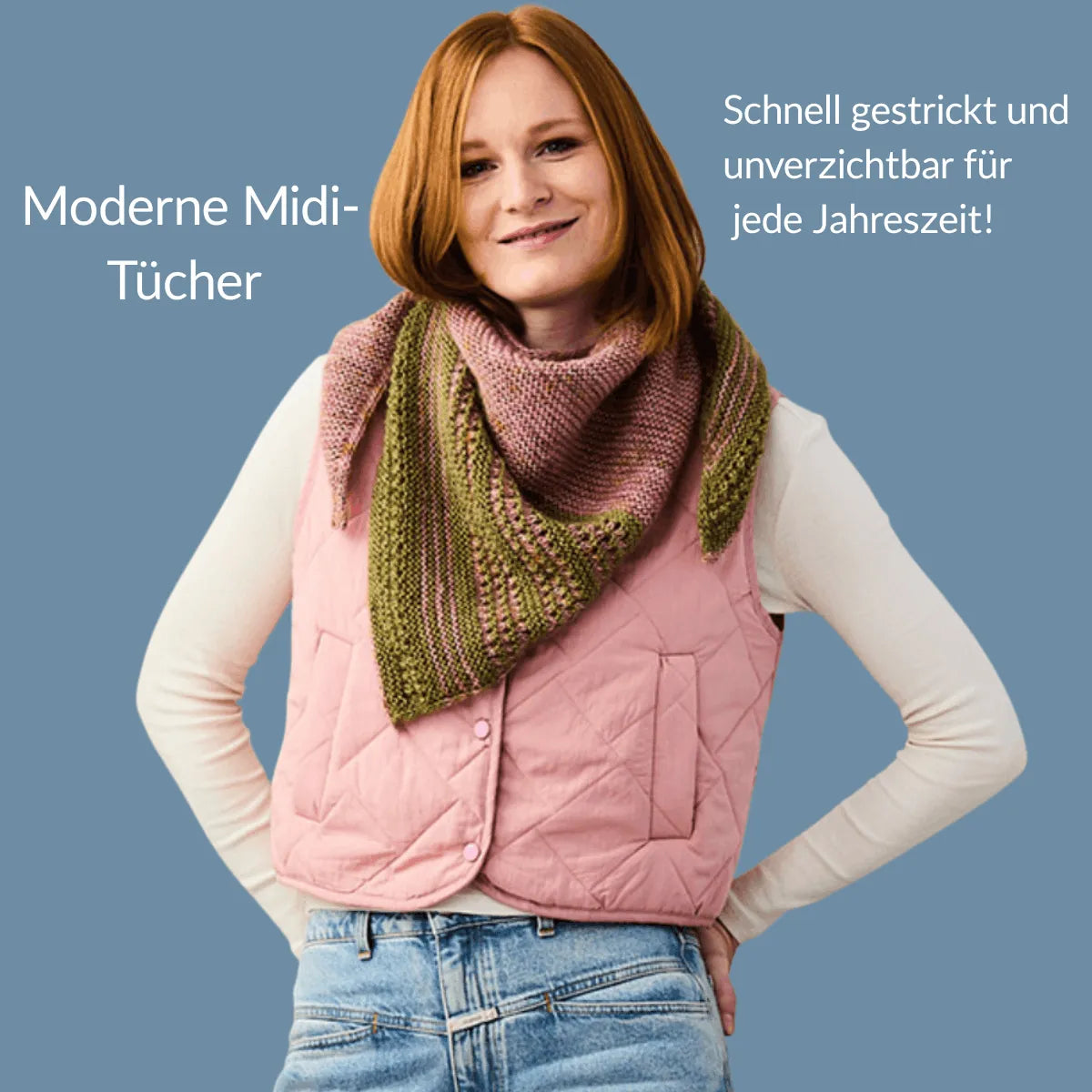 Detailansicht: Midi-Tücher stricken (Taschenbuch)