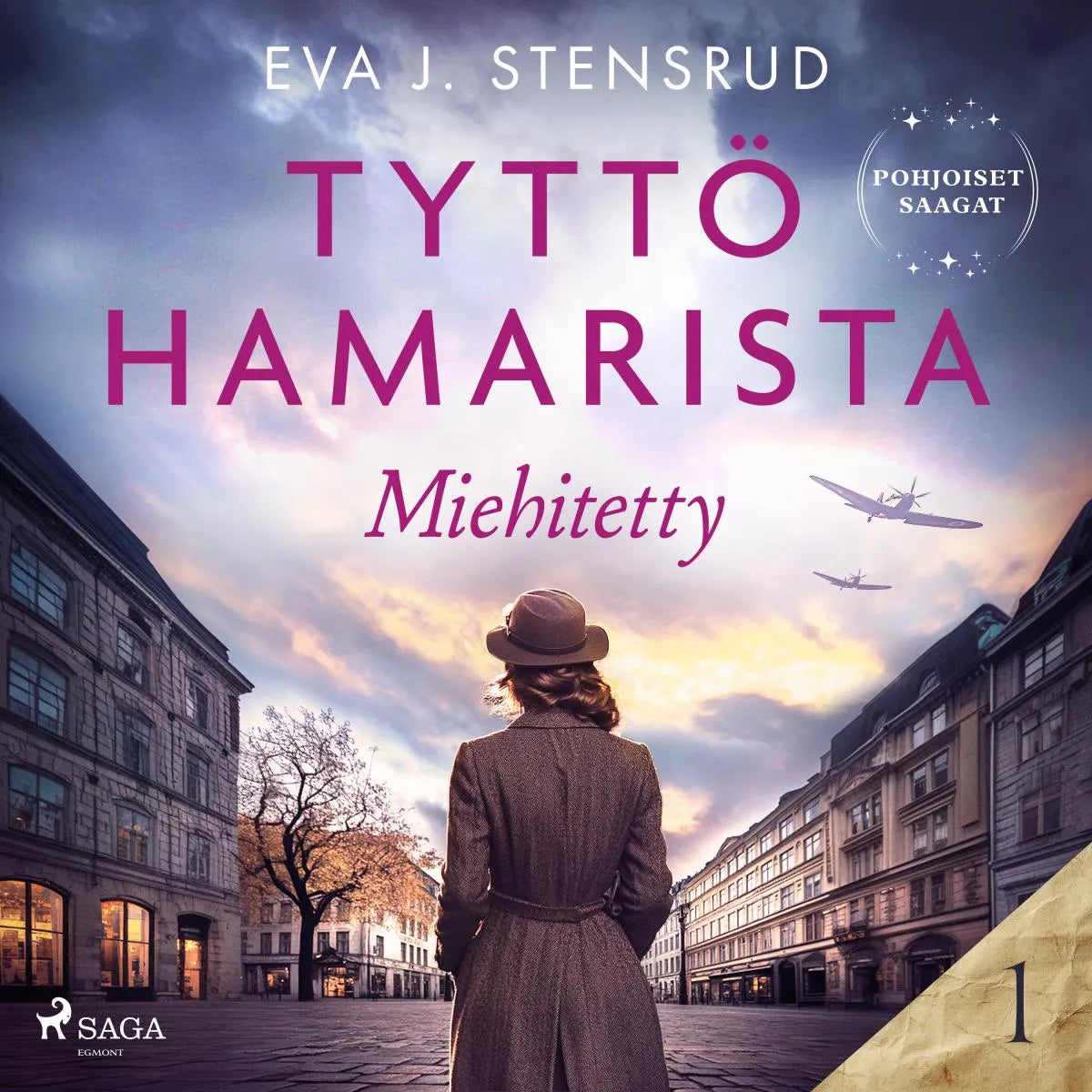 Cover: Miehitetty - Tyttö Hamarista 1 (Hörbuch Download) von Eva J. Stensrud