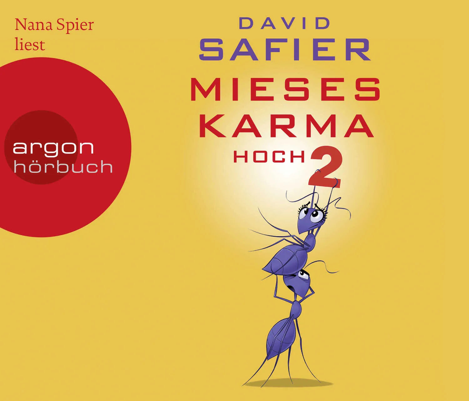 Buchcover von 'Mieses Karma hoch 2' - Hörbuch (CD) von David Safier