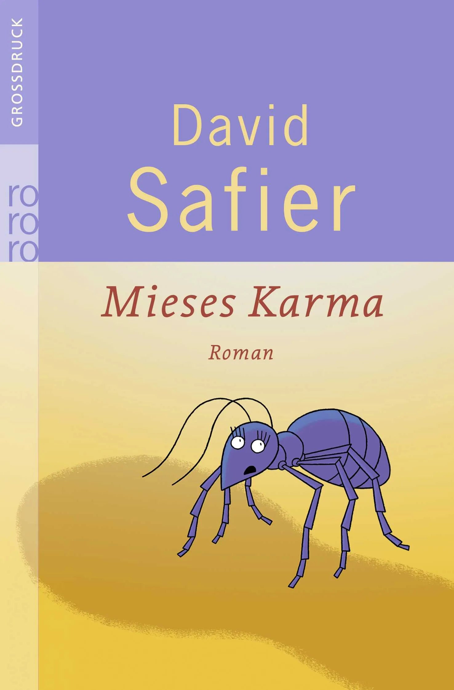 Buchcover von 'Mieses Karma' - Taschenbuch von David Safier