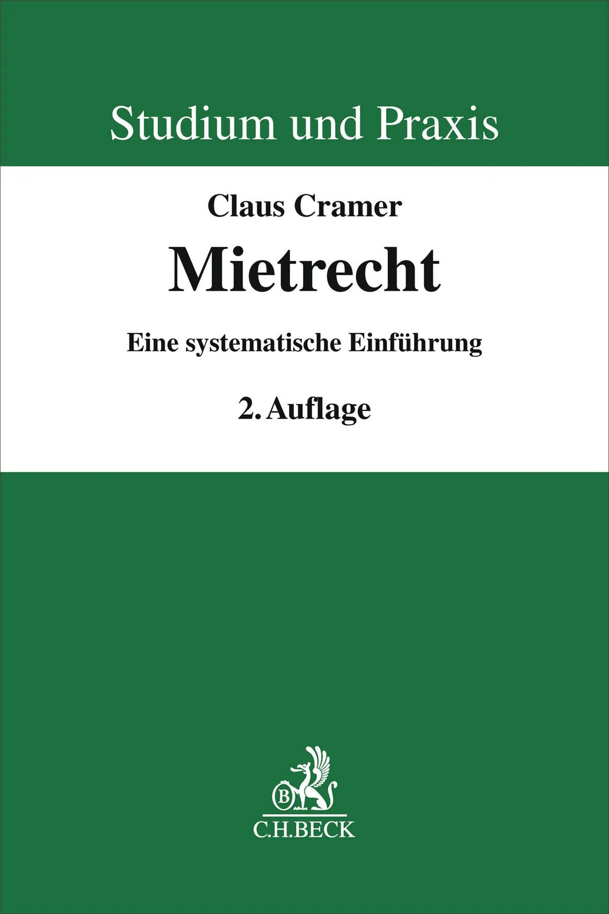 Cover: Mietrecht (Taschenbuch) von Claus Cramer