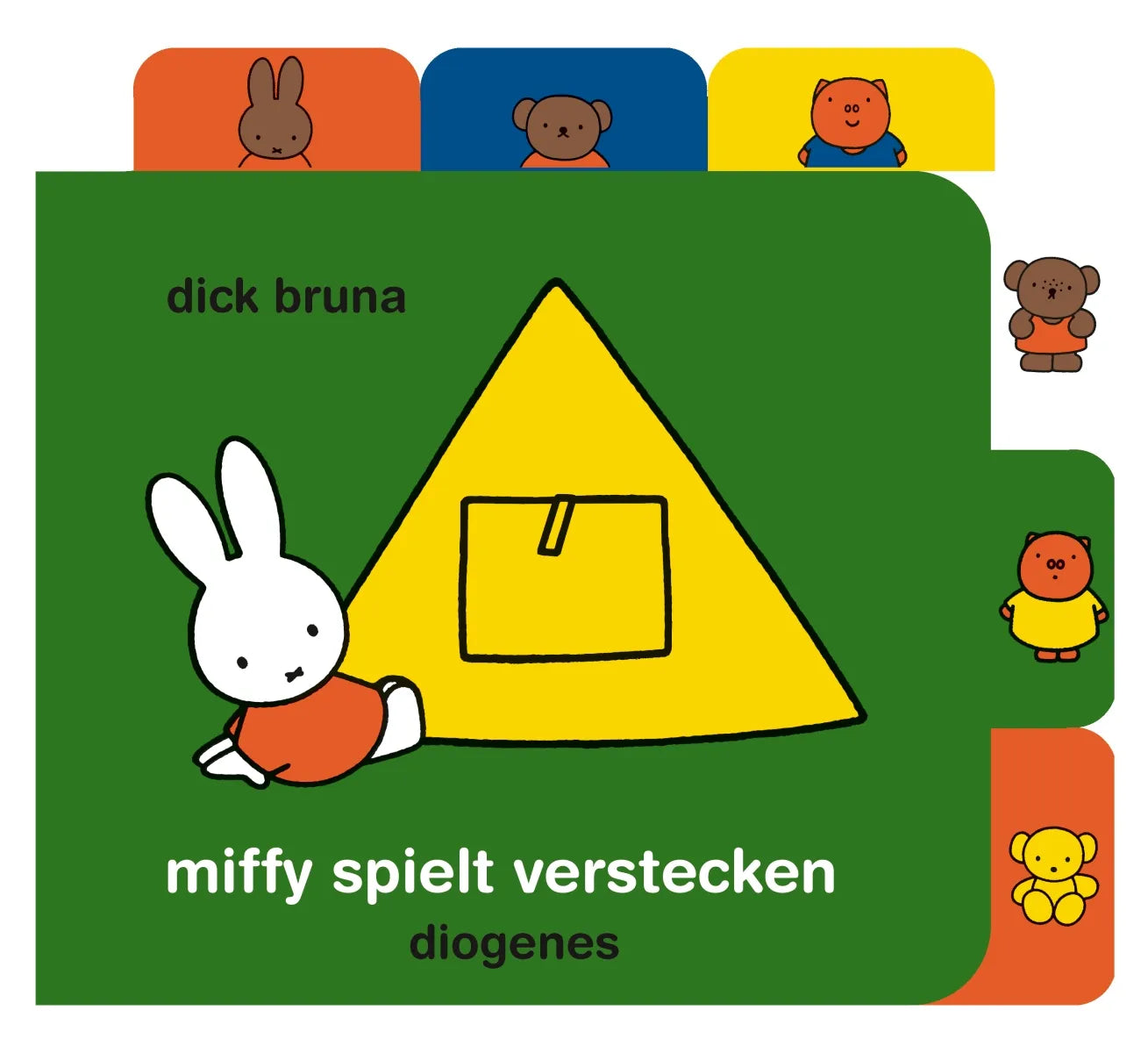 Buchcover von 'Miffy spielt Verstecken' - Gebundene Ausgabe von Dick Bruna