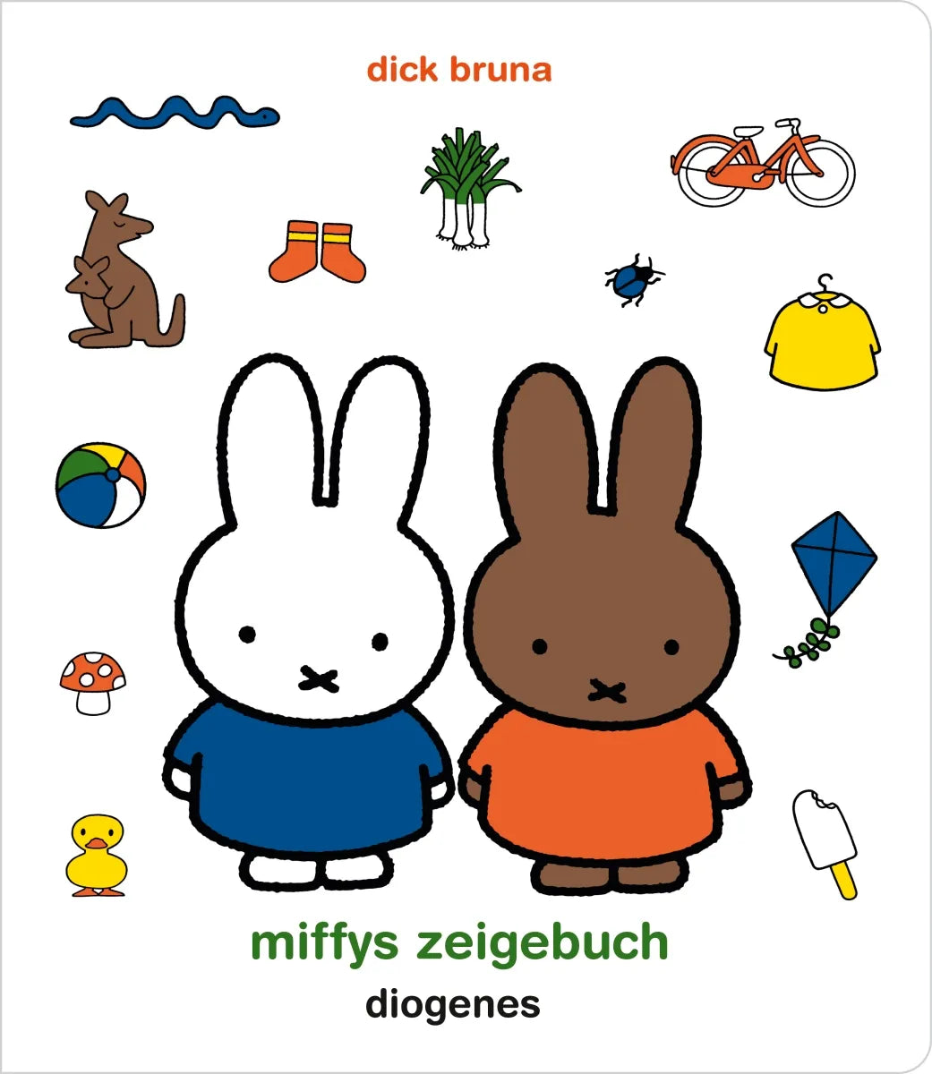 Buchcover von 'Miffys Zeigebuch' - Gebundene Ausgabe von Dick Bruna