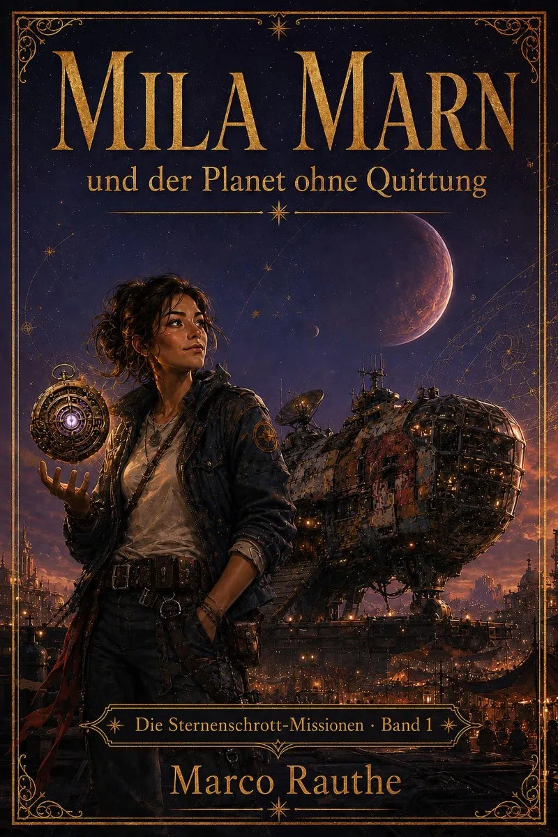 Cover: Mila Marn und der Planet ohne Quittung (E-Book) von Marco Rauthe