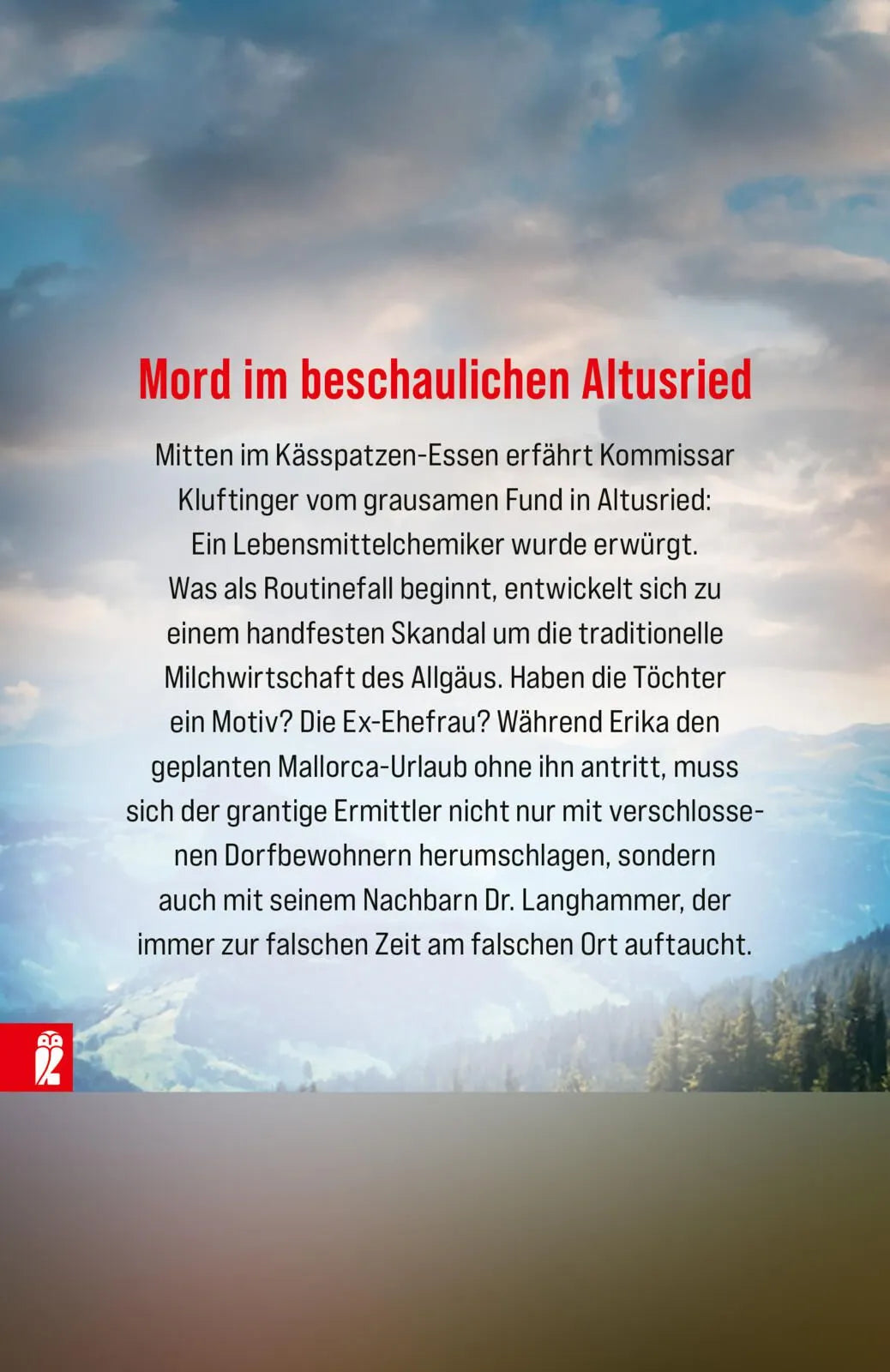 Rückseite: Milchgeld (Taschenbuch)