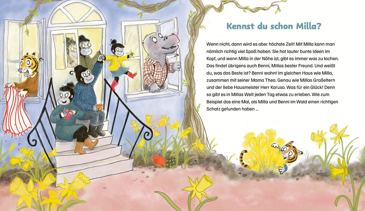 Detailansicht: Milla Gorilla – Kopfüber ins Abenteuer (Hardcover)