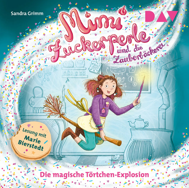 Buchcover von 'Mimi Zuckerperle und die Zauberbäckerei – Teil 1: Die magische Törtchen-Explosion' - Hörbuch (CD) von Sandra Grimm