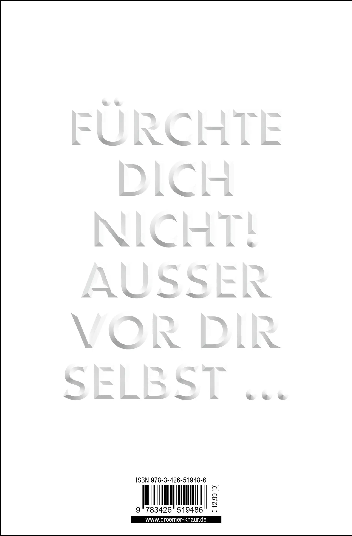 Rückseite: Mimik (Taschenbuch)