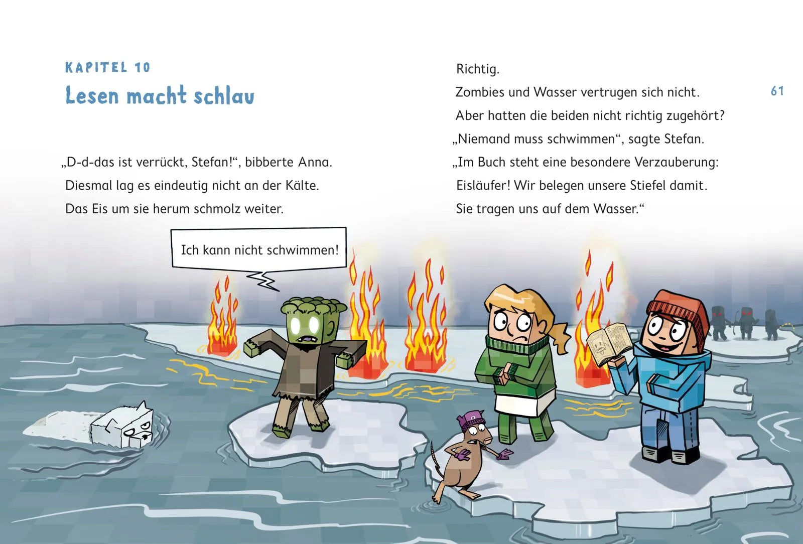 Abbildung von 'Minecraft 10: Eiswanderer – bis die Zapfen schmelzen!'