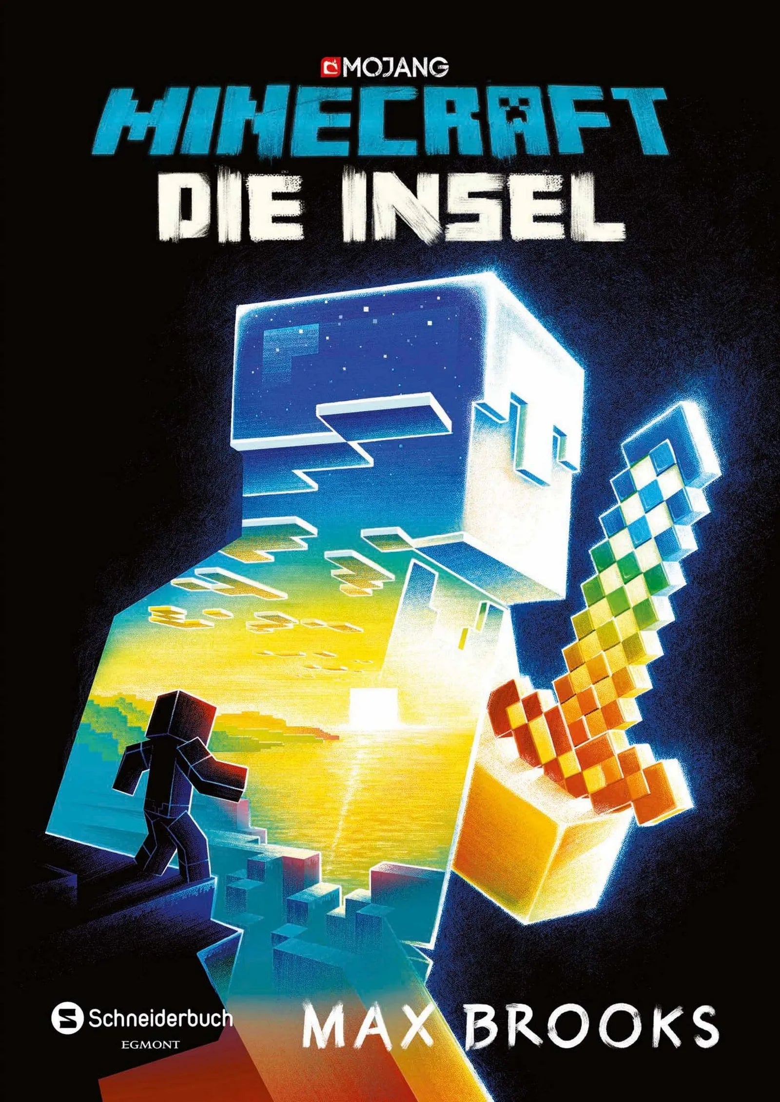 Buchcover von 'Minecraft – Die Insel' - Gebundene Ausgabe von Max Brooks