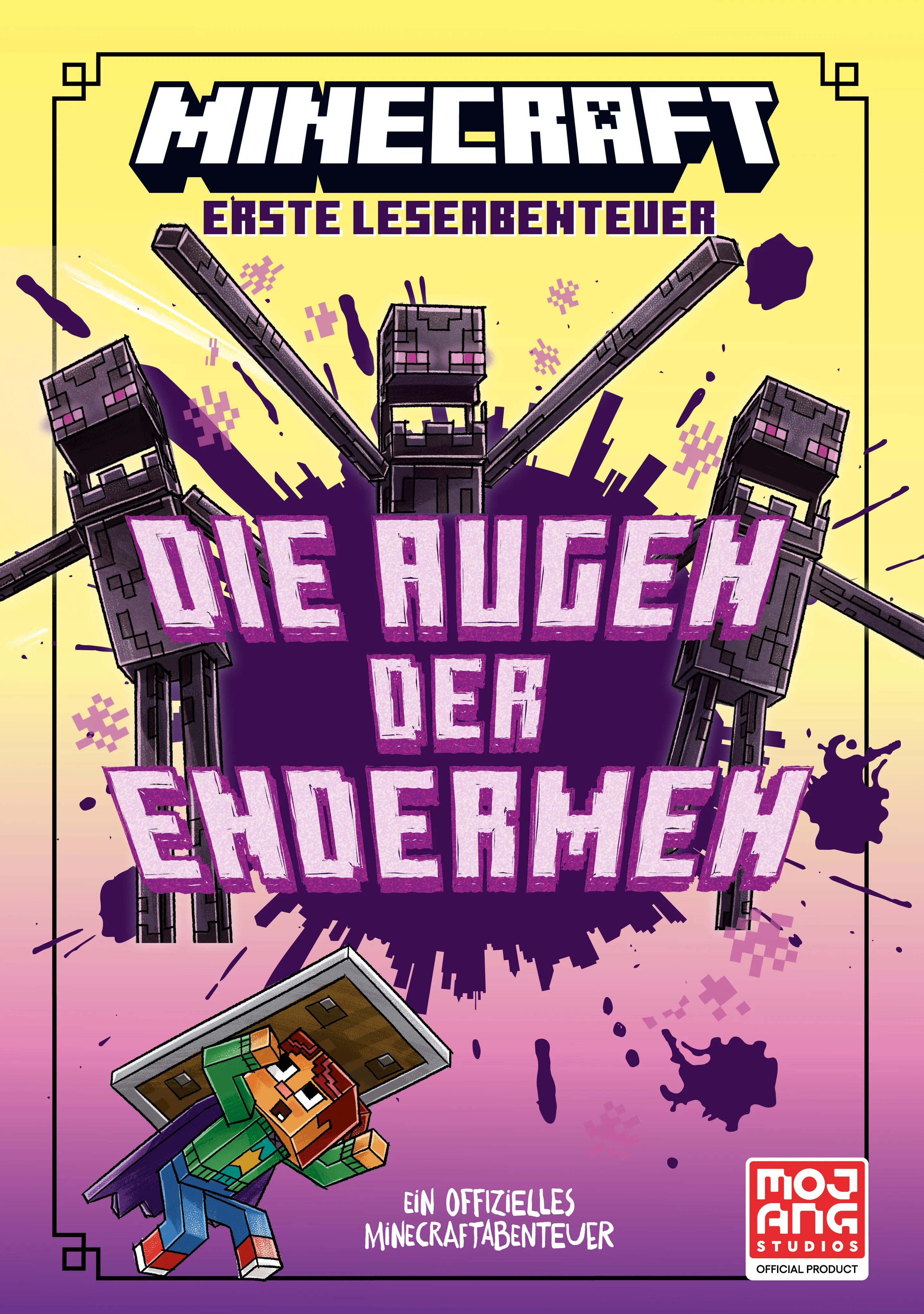Buchcover von 'Minecraft Erste Leseabenteuer. Die Augen der Endermen' - Gebundene Ausgabe von