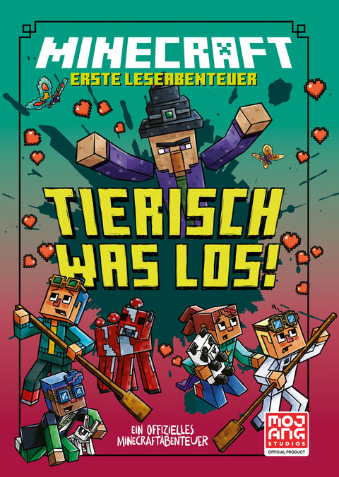 Minecraft Erste Leseabenteuer – Tierisch was los!