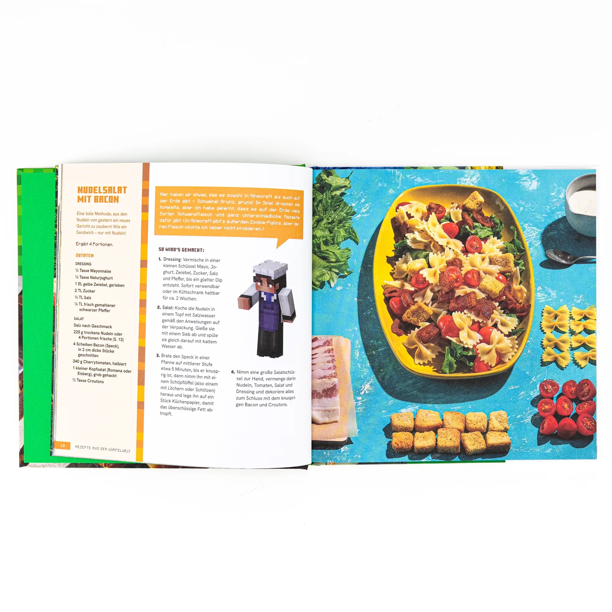 - Minecraft. Rezepte aus der Würfelwelt. Das offizielle Koch- und Backbuch