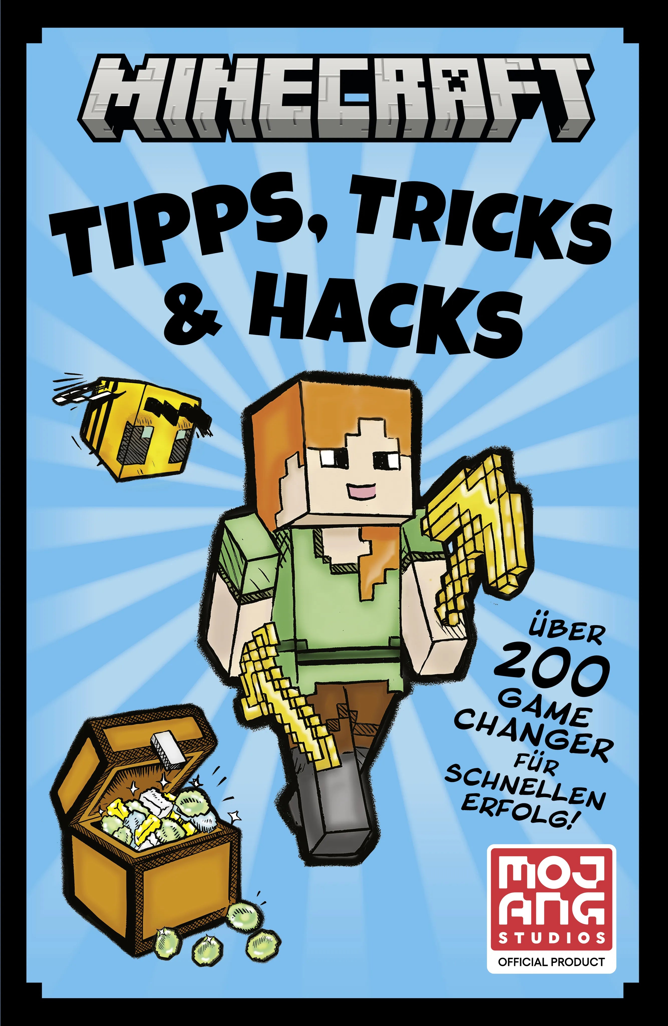 Buchcover von 'Minecraft Tipps, Tricks & Hacks. Über 200 Game Changer für schnellen Erfolg' - Taschenbuch von Tom Stone