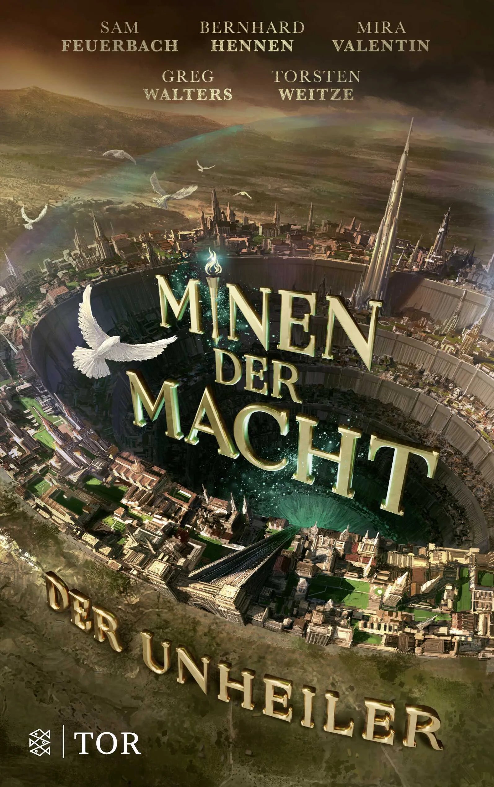 Buchcover von 'Minen der Macht' - Paperback von Bernhard Hennen