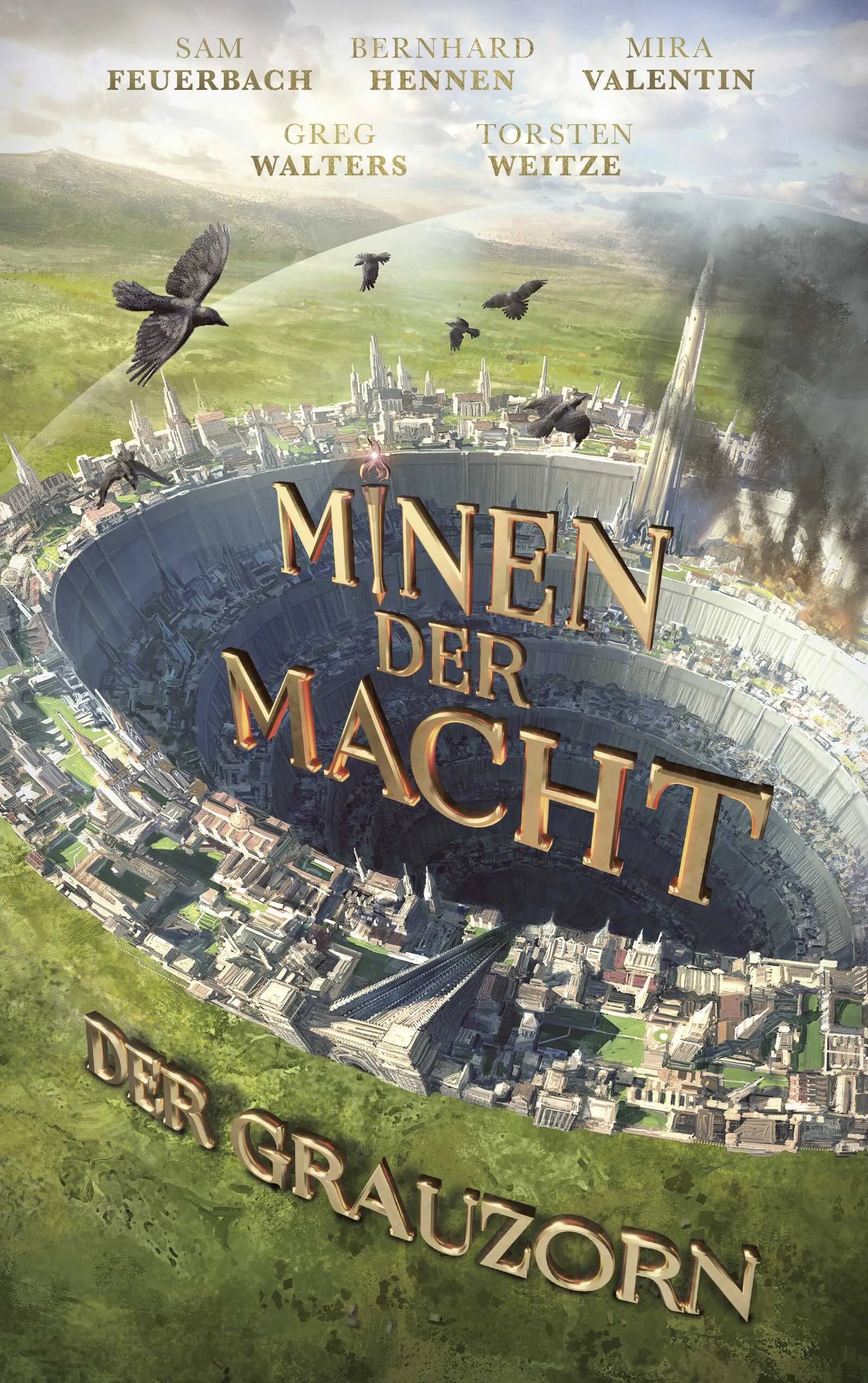 Buchcover von 'Minen der Macht' - Paperback von Bernhard Hennen