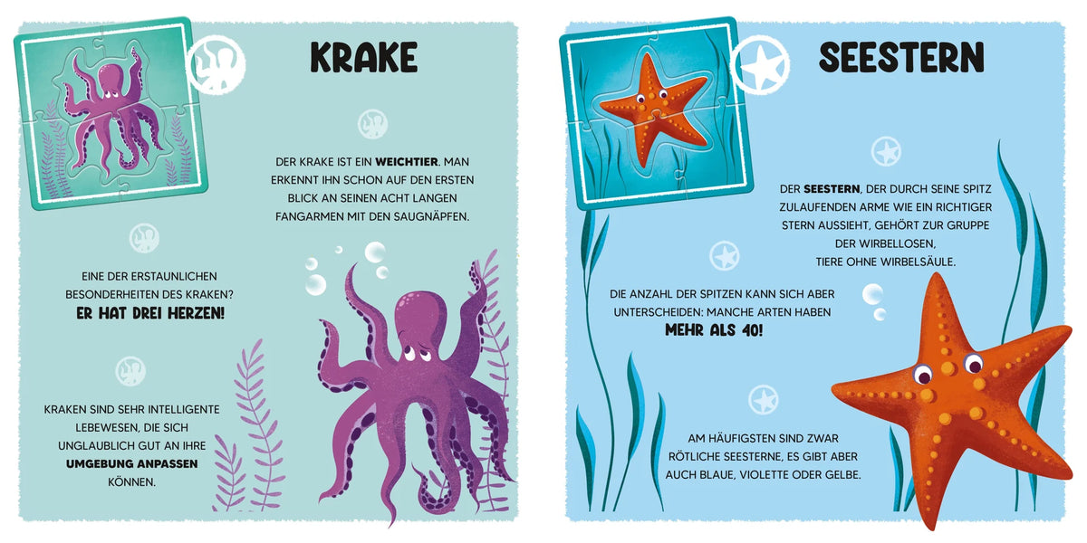 Mini-Puzzle Der Ozean – Ansicht