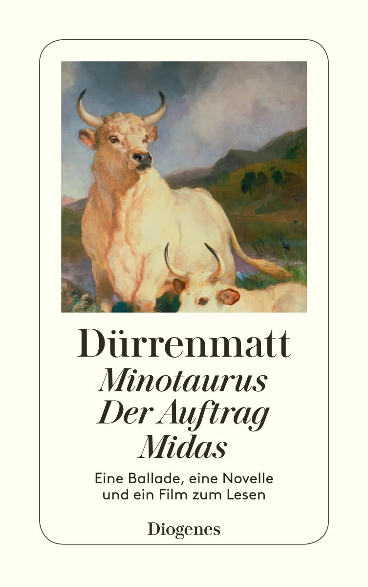 Buchcover von 'Minotaurus / Der Auftrag / Midas' - Taschenbuch von Friedrich Dürrenmatt